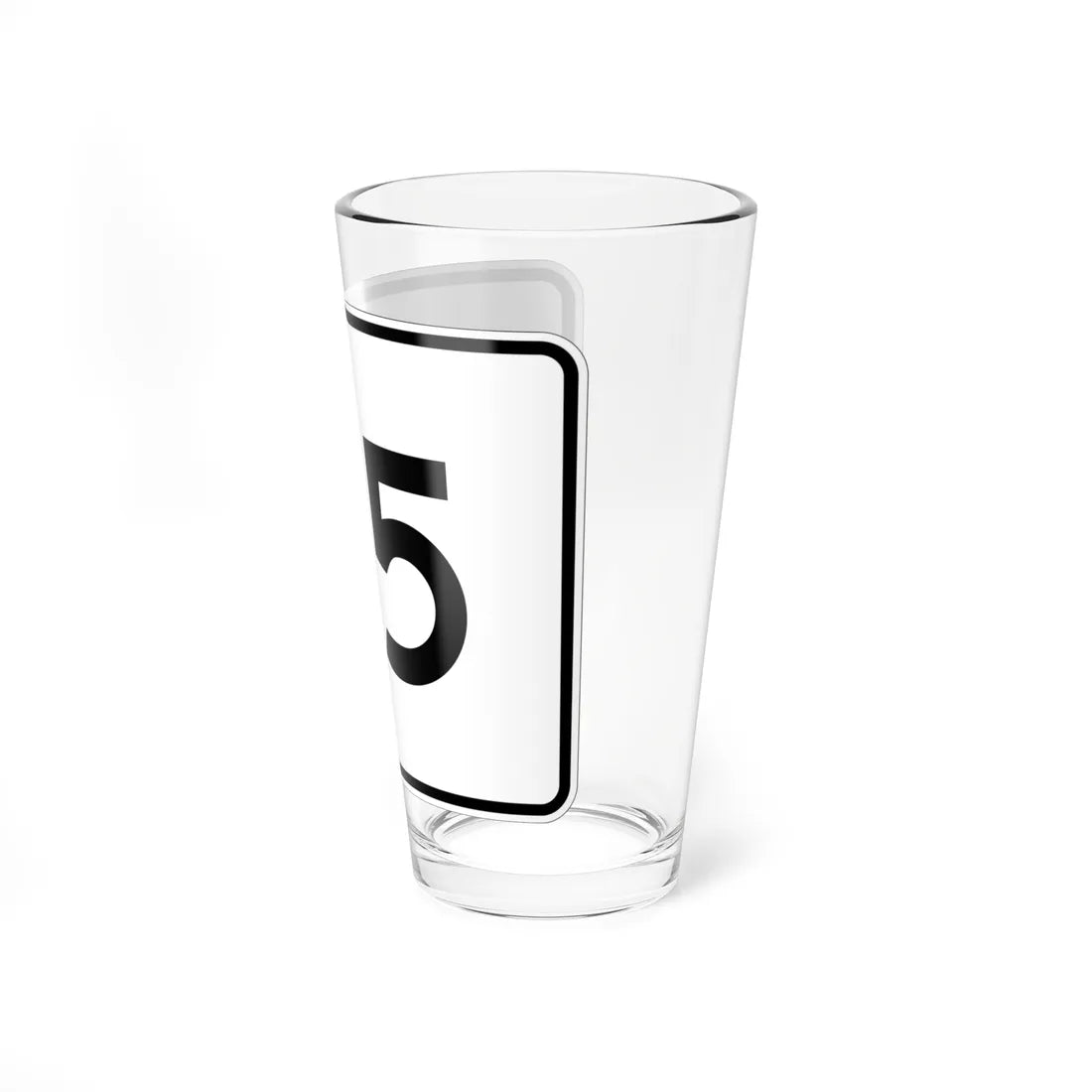 MA Route 115 (Massachusetts) (Road Sign) Pint Glass 16oz - Go Mug Yourself