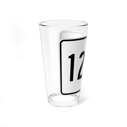 MA Route 121A (Massachusetts) (Road Sign) Pint Glass 16oz - Go Mug Yourself