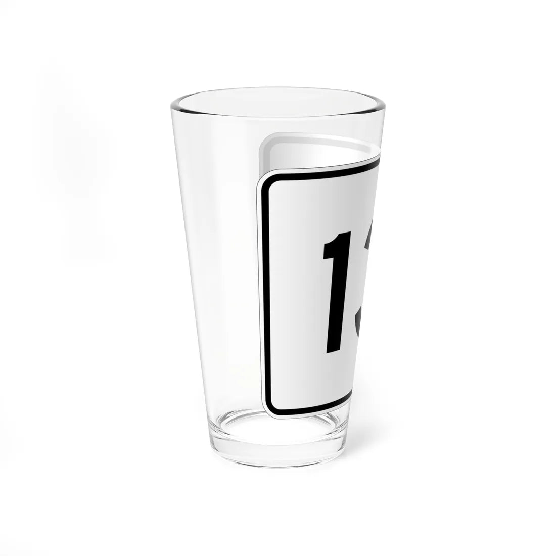 MA Route 131 (Massachusetts) (Road Sign) Pint Glass 16oz - Go Mug Yourself