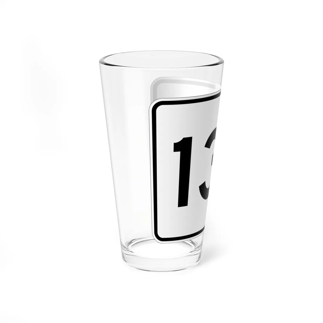 MA Route 137 (Massachusetts) (Road Sign) Pint Glass 16oz - Go Mug Yourself