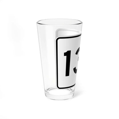 MA Route 137 (Massachusetts) (Road Sign) Pint Glass 16oz - Go Mug Yourself