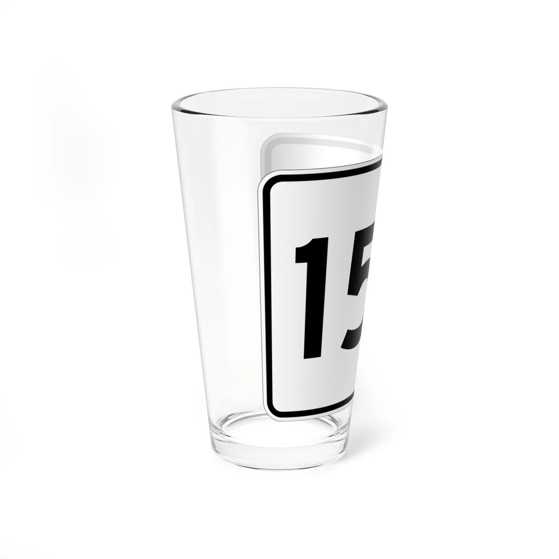 MA Route 150 (Massachusetts) (Road Sign) Pint Glass 16oz - Go Mug Yourself