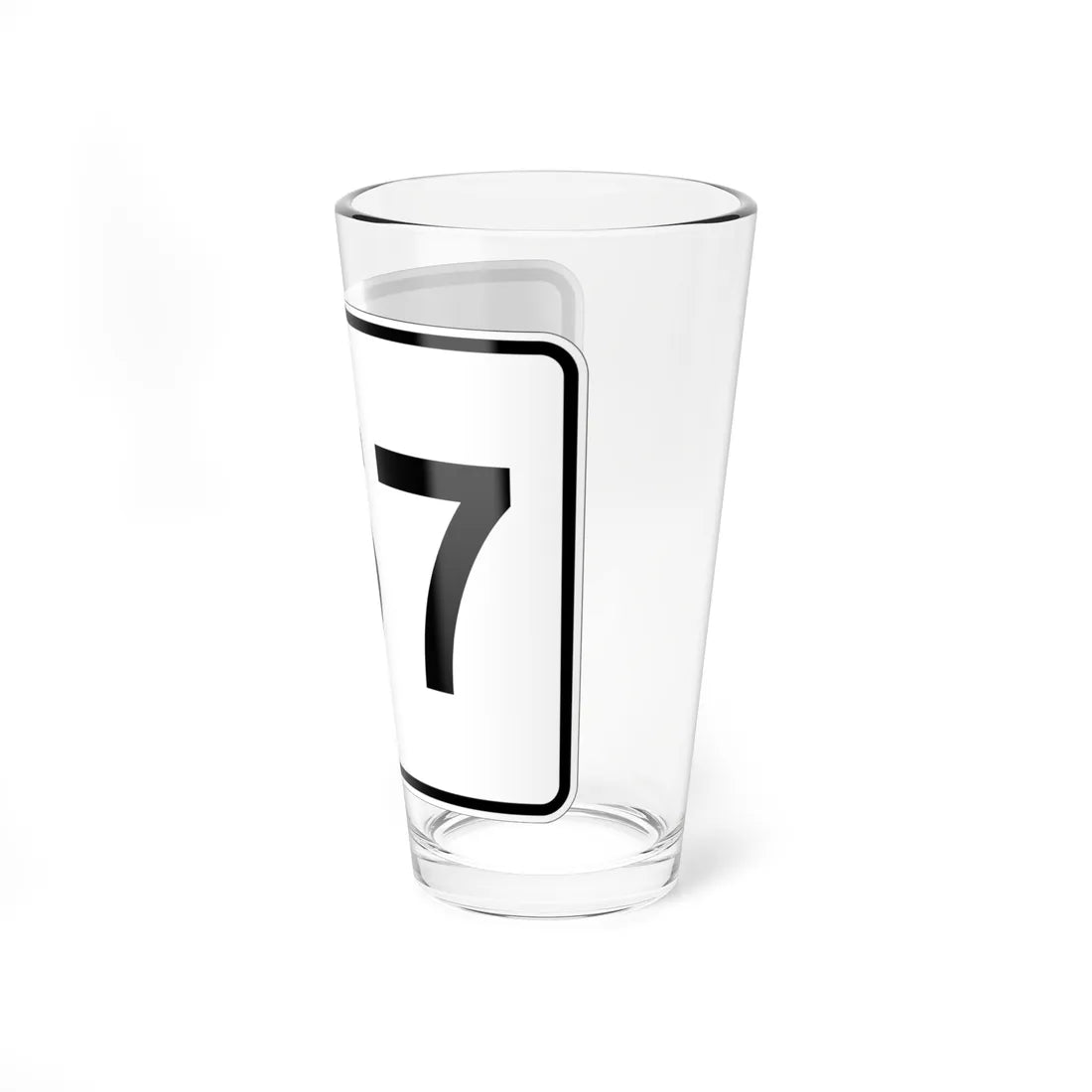 MA Route 157 (Massachusetts) (Road Sign) Pint Glass 16oz - Go Mug Yourself