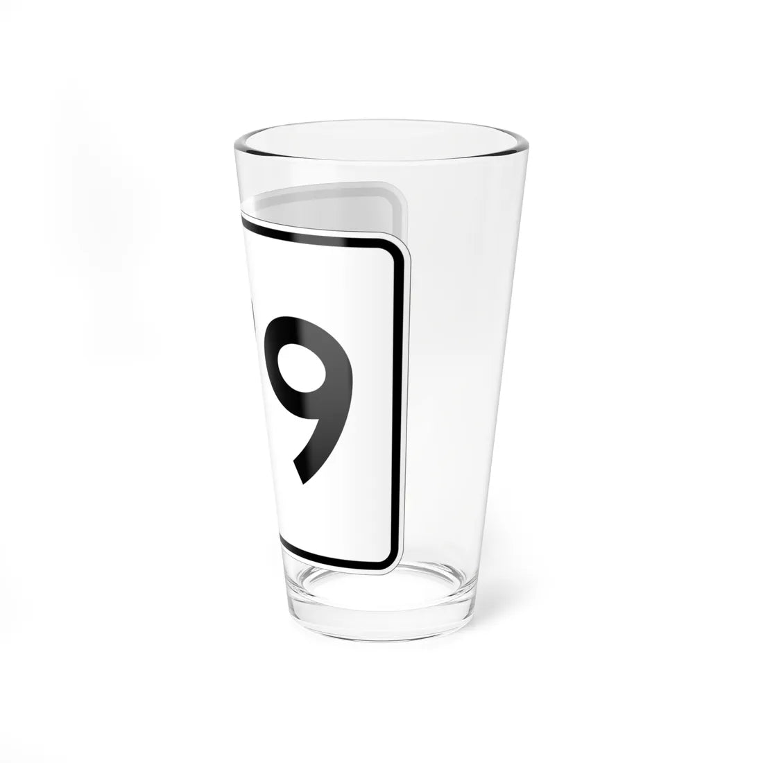MA Route 179 (Massachusetts) (Road Sign) Pint Glass 16oz - Go Mug Yourself