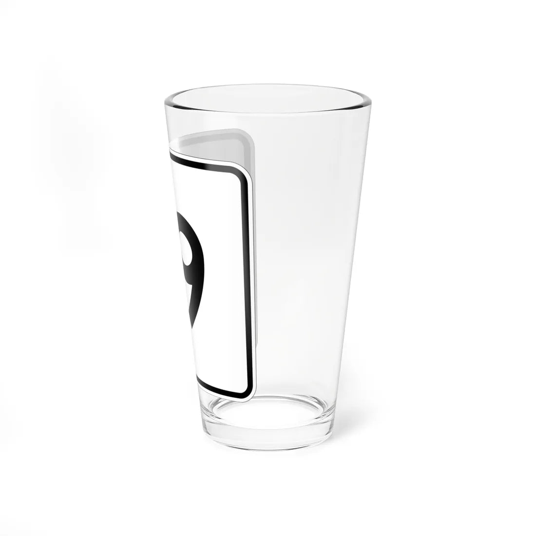 MA Route 19 (Massachusetts) (Road Sign) Pint Glass 16oz - Go Mug Yourself