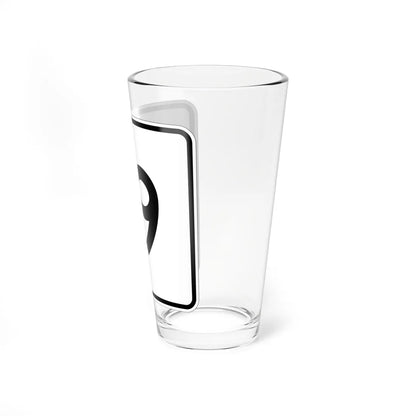 MA Route 19 (Massachusetts) (Road Sign) Pint Glass 16oz - Go Mug Yourself