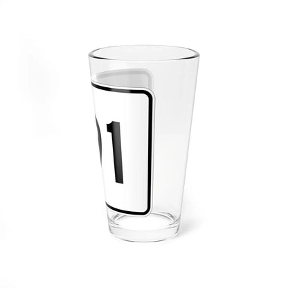 MA Route 191 (Massachusetts) (Road Sign) Pint Glass 16oz - Go Mug Yourself
