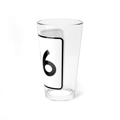 MA Route 196 (Massachusetts) (Road Sign) Pint Glass 16oz - Go Mug Yourself