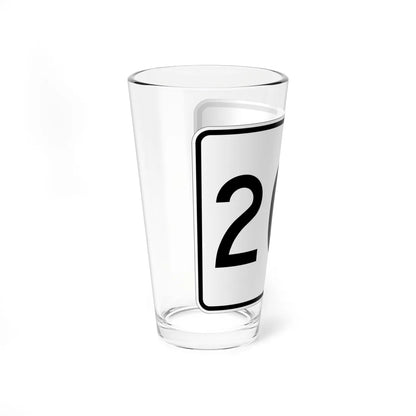 MA Route 209 (Massachusetts) (Road Sign) Pint Glass 16oz - Go Mug Yourself