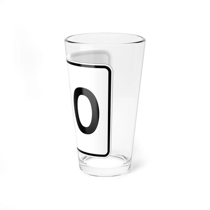 MA Route 210 (Massachusetts) (Road Sign) Pint Glass 16oz - Go Mug Yourself