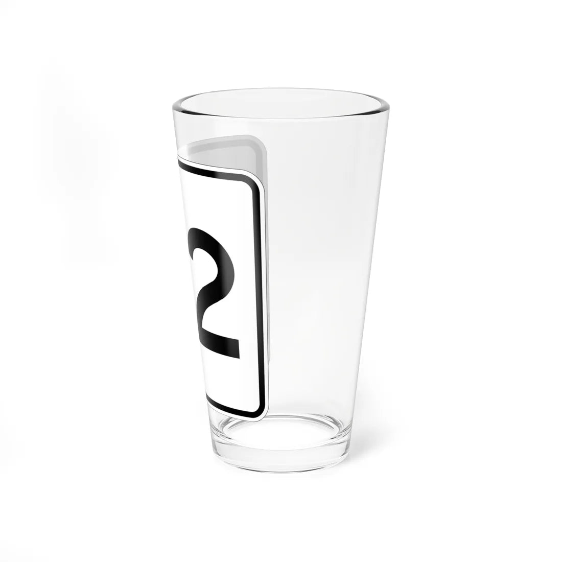 MA Route 22 (Massachusetts) (Road Sign) Pint Glass 16oz - Go Mug Yourself