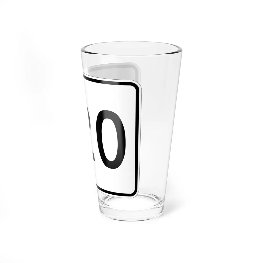 MA Route 220 (Massachusetts) (Road Sign) Pint Glass 16oz - Go Mug Yourself