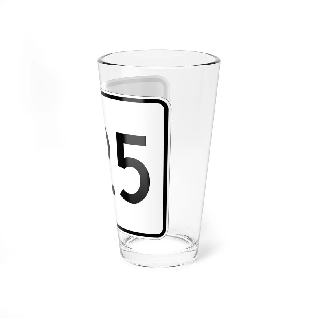 MA Route 225 (Massachusetts) (Road Sign) Pint Glass 16oz - Go Mug Yourself