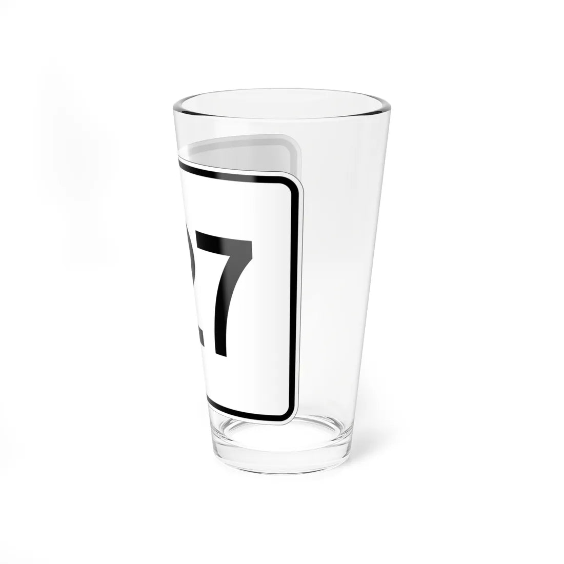 MA Route 227 (Massachusetts) (Road Sign) Pint Glass 16oz - Go Mug Yourself