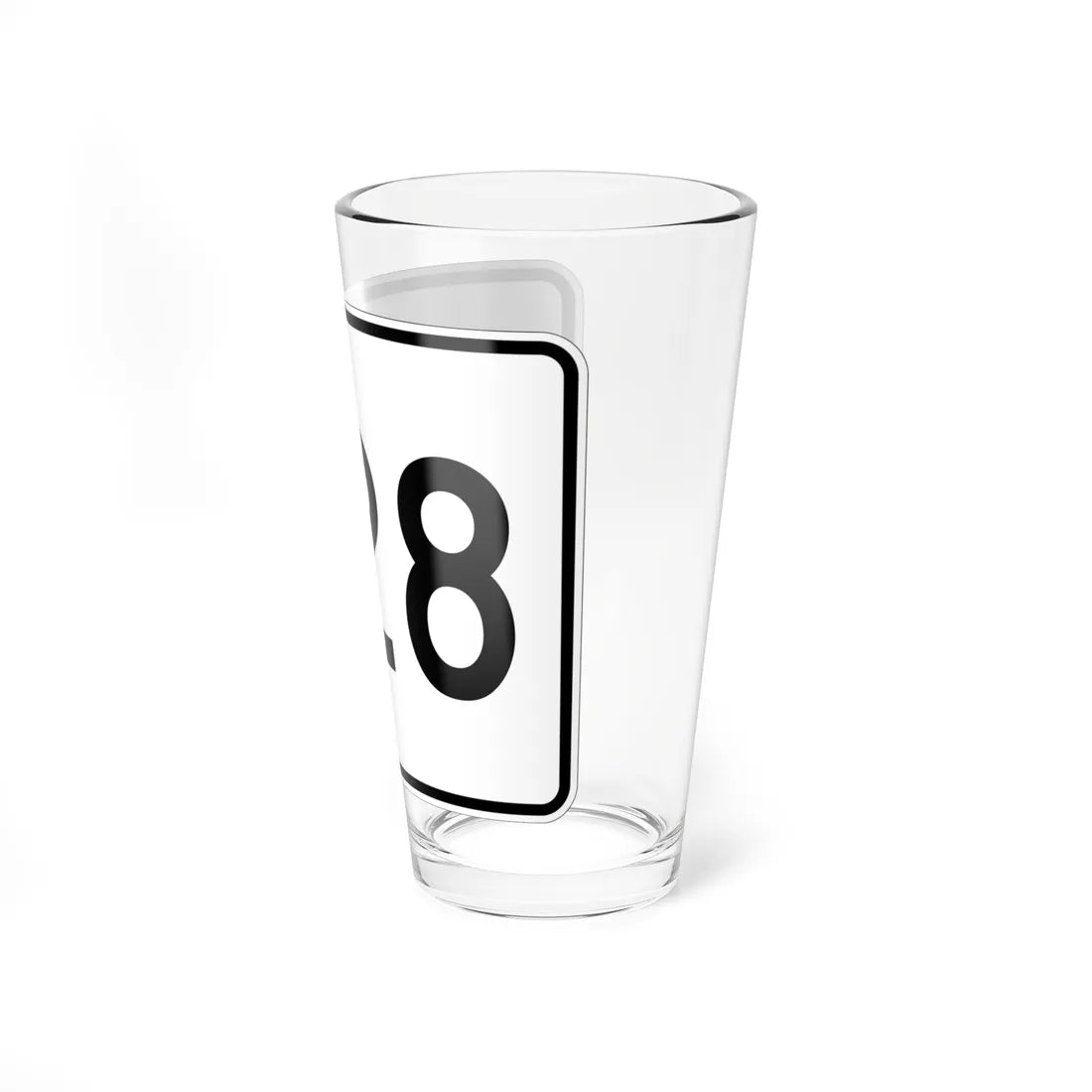 MA Route 228 (Massachusetts) (Road Sign) Pint Glass 16oz - Go Mug Yourself