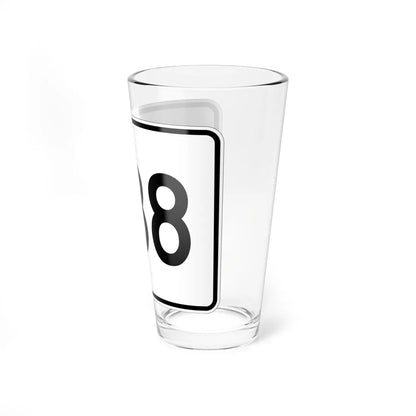 MA Route 238 (Massachusetts) (Road Sign) Pint Glass 16oz - Go Mug Yourself
