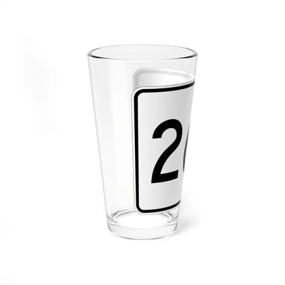 MA Route 26A (Massachusetts) (Road Sign) Pint Glass 16oz - Go Mug Yourself