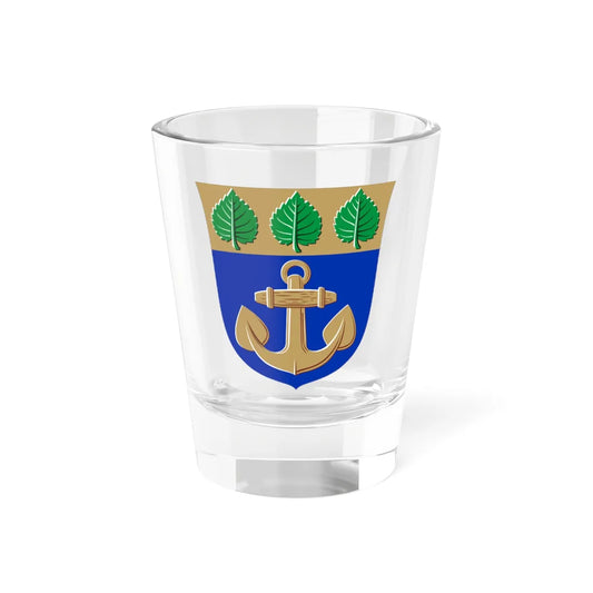 Maarianhamina.vaakuna (Finland) (Coat of Arms) Shot Glass 1.5oz 1.5oz - Go Mug Yourself