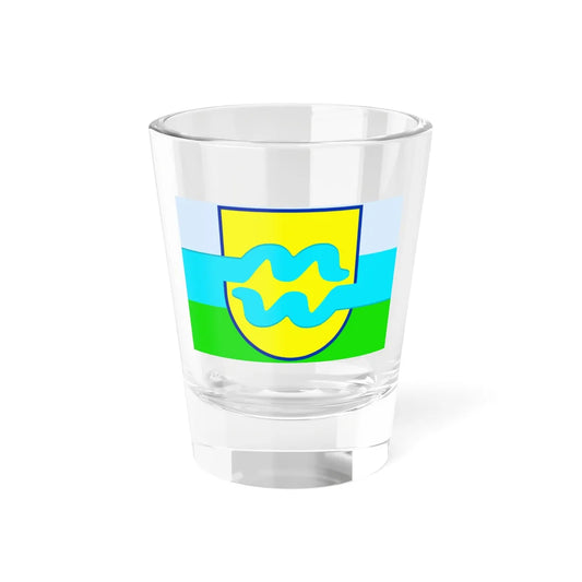 Maas en Waal vlag (Netherlands) Shot Glass 1.5oz 1.5oz - Go Mug Yourself