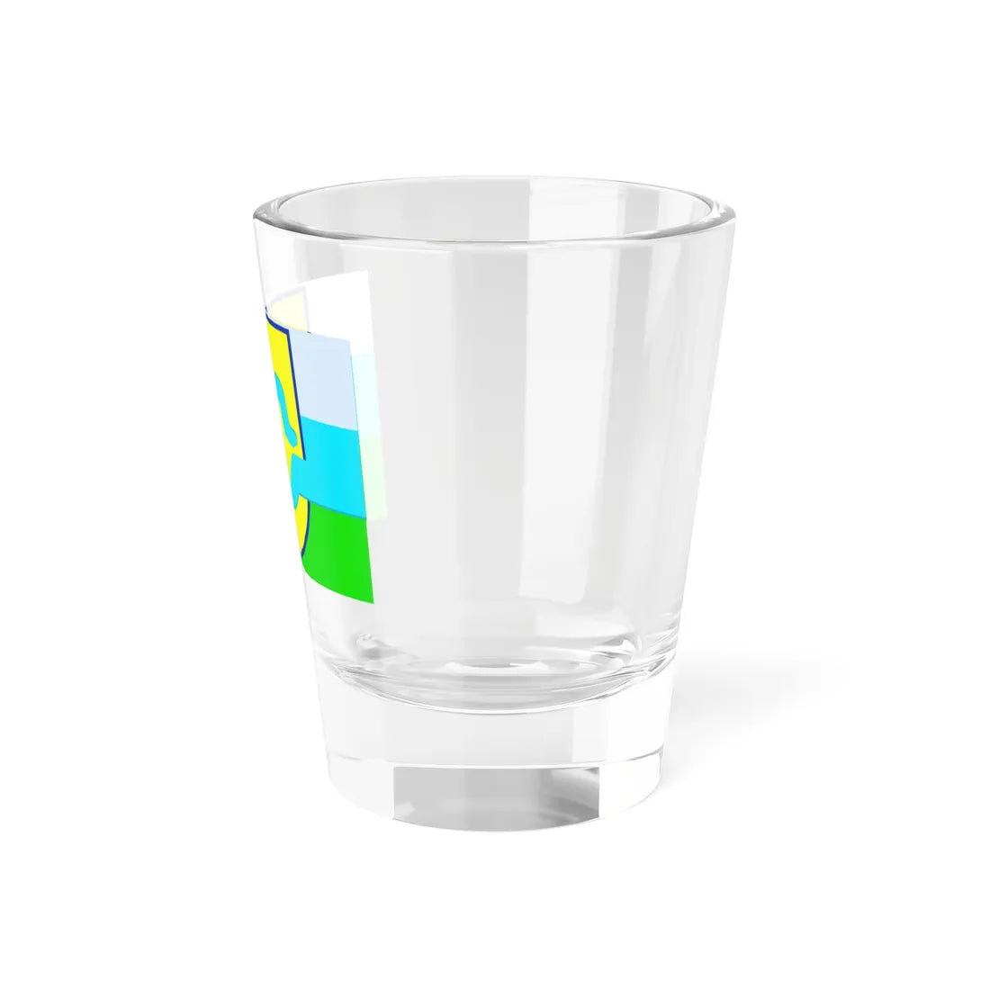 Maas en Waal vlag (Netherlands) Shot Glass 1.5oz - Go Mug Yourself