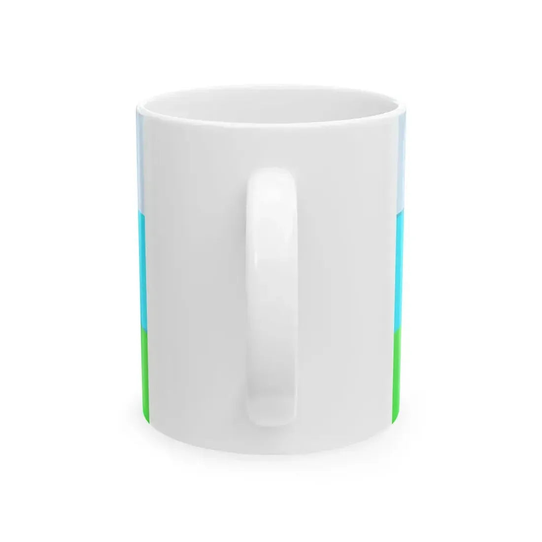 Maas en Waal vlag (Netherlands) White Coffee Mug - Go Mug Yourself