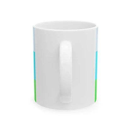 Maas en Waal vlag (Netherlands) White Coffee Mug - Go Mug Yourself