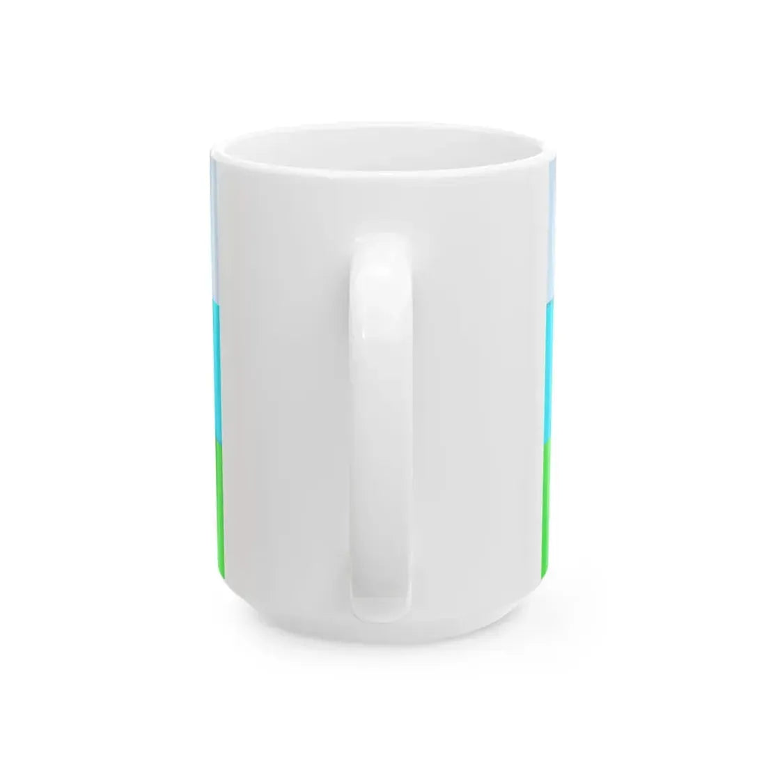 Maas en Waal vlag (Netherlands) White Coffee Mug - Go Mug Yourself