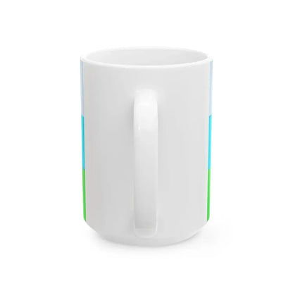 Maas en Waal vlag (Netherlands) White Coffee Mug - Go Mug Yourself
