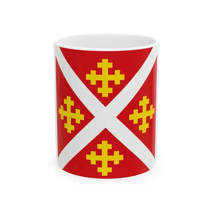 Maasbracht vlag 1966 (Netherlands) White Coffee Mug 11oz - Go Mug Yourself