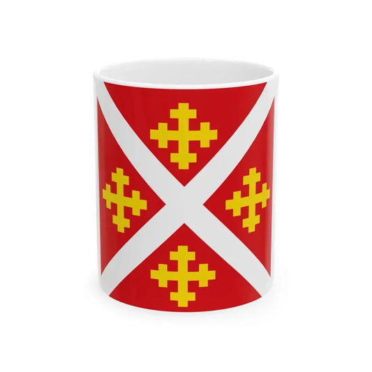 Maasbracht vlag 1966 (Netherlands) White Coffee Mug 11oz - Go Mug Yourself