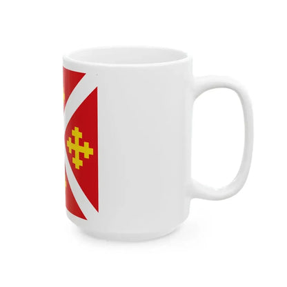 Maasbracht vlag 1966 (Netherlands) White Coffee Mug - Go Mug Yourself