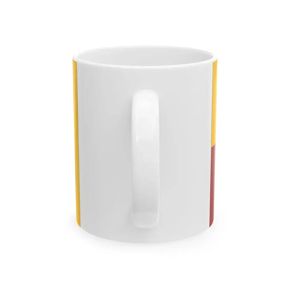 Maasmechelen vlag (Belgium) White Coffee Mug - Go Mug Yourself