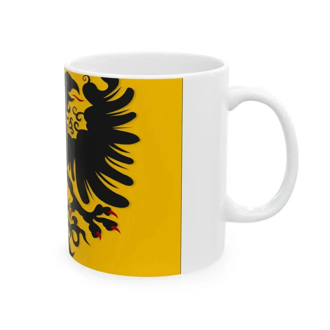 Maasmechelen vlag (Belgium) White Coffee Mug - Go Mug Yourself