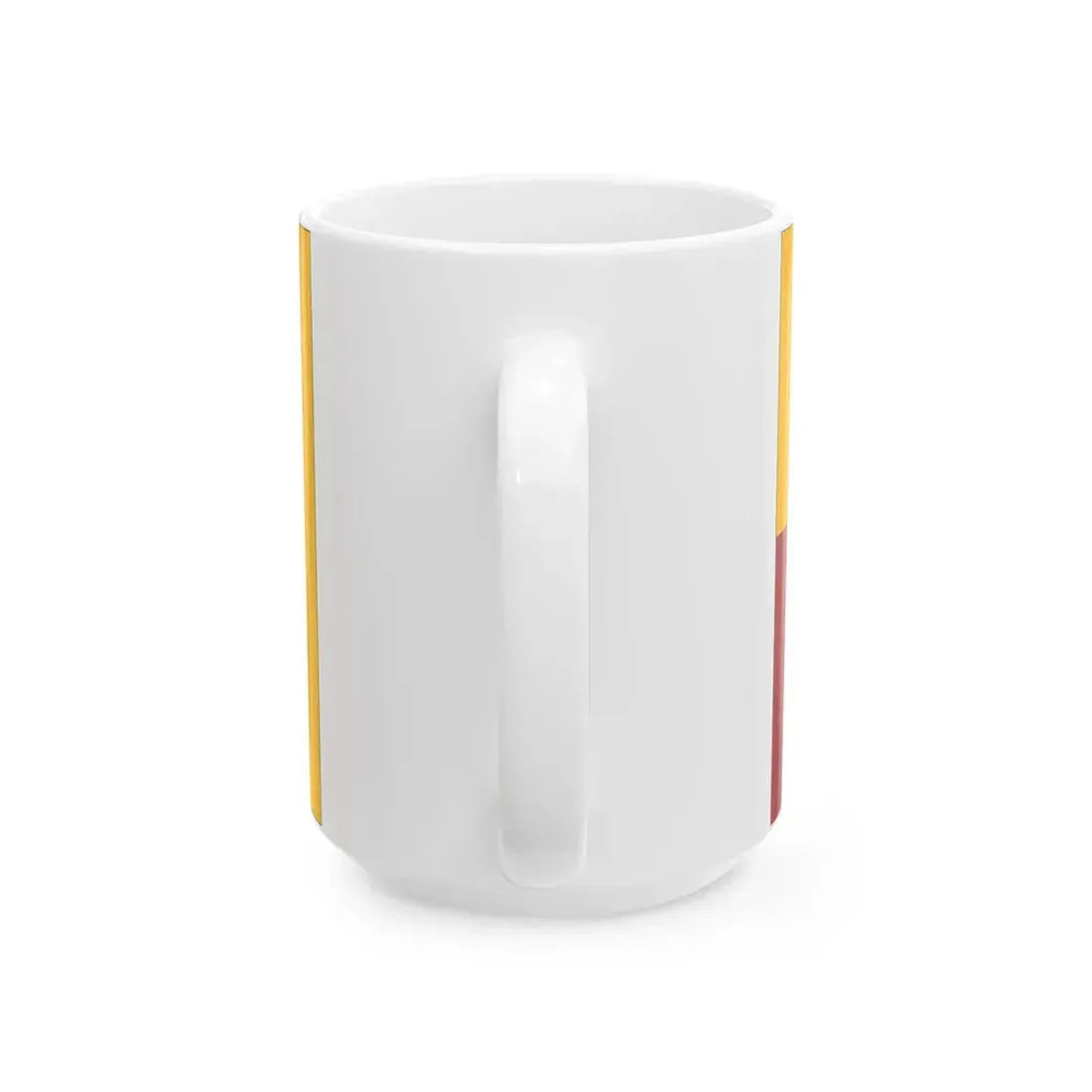 Maasmechelen vlag (Belgium) White Coffee Mug - Go Mug Yourself