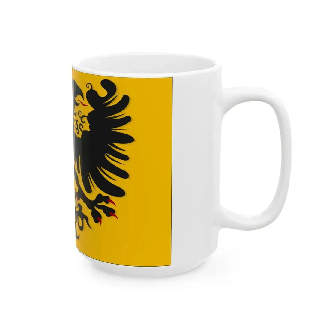 Maasmechelen vlag (Belgium) White Coffee Mug - Go Mug Yourself