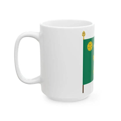 Maasotakoulun lippu (Finland) White Coffee Mug - Go Mug Yourself