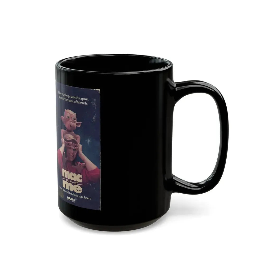 MAC AND ME (VHS COVER) - Black Coffee Mug - Go Mug Yourself