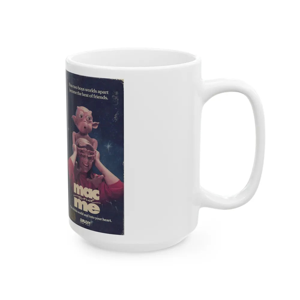 MAC AND ME (VHS COVER) - White Coffee Mug-Go Mug Yourself