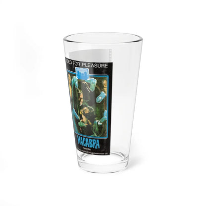MACABRA VIDEO FOR PLEASURE (VHS COVER) Pint Glass 16oz - Go Mug Yourself