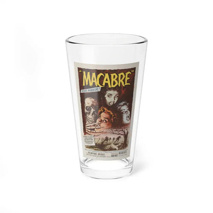 MACABRE 1958 Movie Poster - Pint Glass 16oz 16oz - Go Mug Yourself