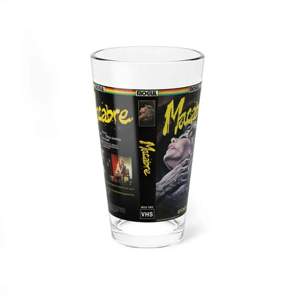 MACABRE (VHS COVER) Pint Glass 16oz 16oz - Go Mug Yourself