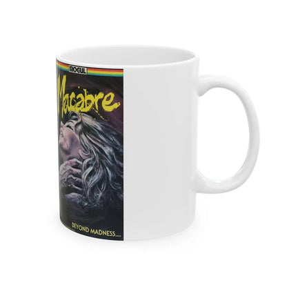 MACABRE (VHS COVER) - White Coffee Mug-Go Mug Yourself