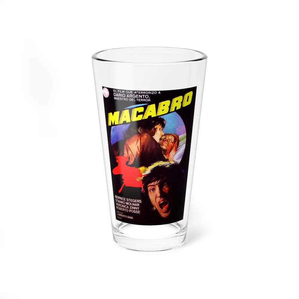 MACABRO 1980 Movie Poster - Pint Glass 16oz-16oz-Go Mug Yourself