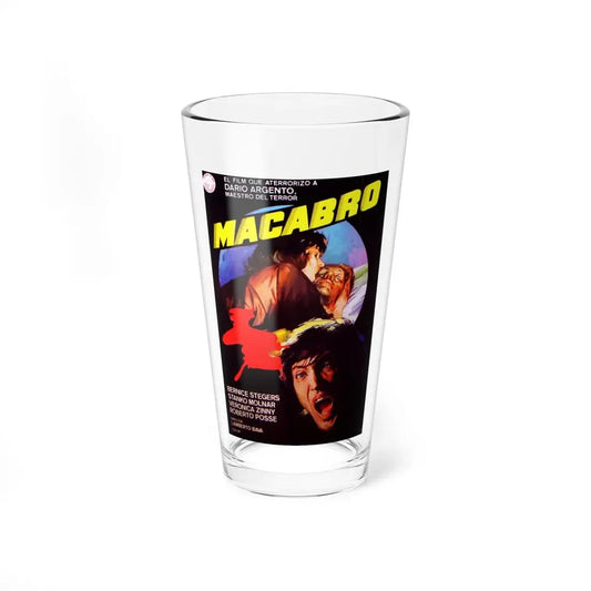 MACABRO 1980 Movie Poster - Pint Glass 16oz 16oz - Go Mug Yourself