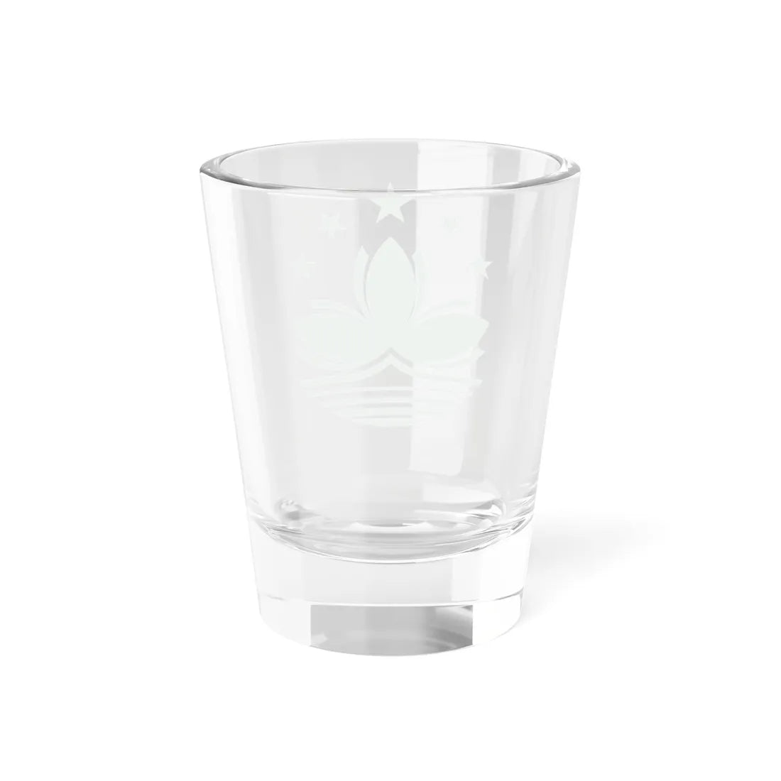 Macau lotus (China) Shot Glass 1.5oz - Go Mug Yourself