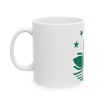 Macau lotus (China) White Coffee Mug - Go Mug Yourself