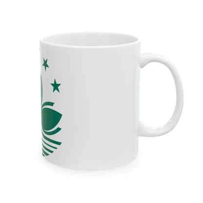Macau lotus (China) White Coffee Mug - Go Mug Yourself