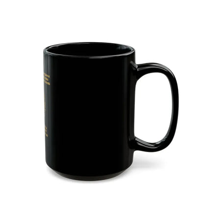 Macedonian Passport (Diplomatic) - Black Coffee Mug - Go Mug Yourself