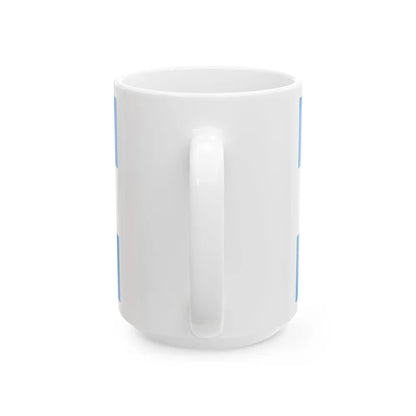 Macedonios en Argentina (Argentina) White Coffee Mug - Go Mug Yourself