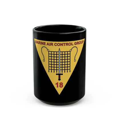 MACG 18 (USMC) Black Coffee Mug 15oz - Go Mug Yourself